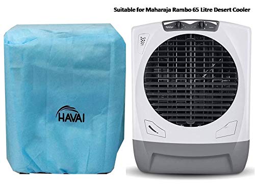 HAVAI Anti Bacterial Cover for Maharaja Whiteline Rambo 65 Litre Desert Cooler Water Resistant.Cover Size(LXBXH) cm: 69 X 69 X 87