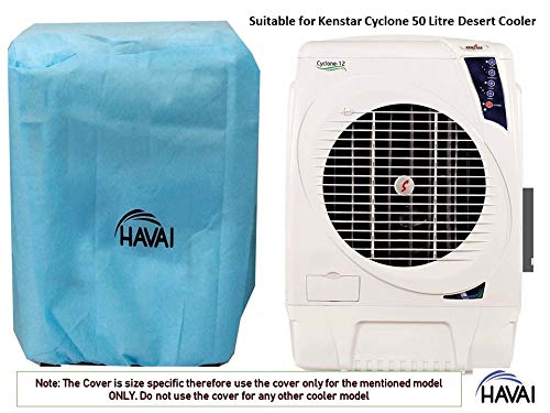HAVAI Anti Bacterial Cover for Kenstar Cyclone 50 Litre Desert Cooler Water Resistant.Cover Size(LXBXH) cm: 64.5 X 53 X 91.5
