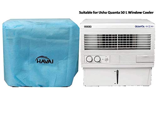 HAVAI Anti Bacterial Cover for Usha Quanta 50 Litre Window Cooler Water Resistant.Cover Size(LXBXH) cm: 67.5 X 55 X 55.5