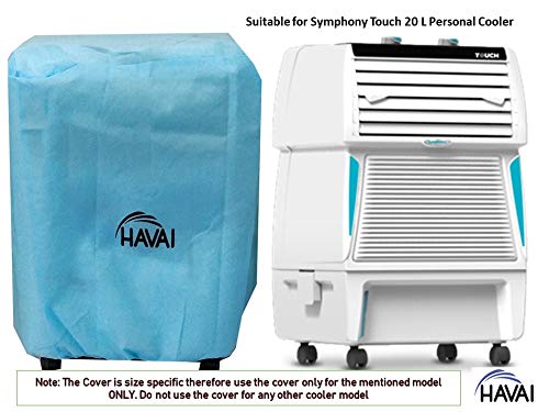 HAVAI Anti Bacterial Cover for Symphony Touch 20 Litre Personal Cooler Water Resistant.Cover Size(LXBXH) cm: 48 X 36 X 69