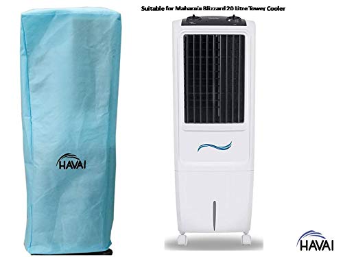 HAVAI Anti Bacterial Cover for Maharaja Whiteline Blizzard 20 Litre Tower Cooler Water Resistant. Cover Size(LXBXH) cm: 36 X 37 X 97