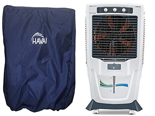 HAVAI Premium Cover for Voltas Victor 55 Litre Desert Cooler 100% Waterproof Cover Size(LXBXH) cm: 61 X 42 X 120