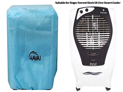 HAVAI Anti Bacterial Cover for Singer Everest Sleek 50 Litre Desert Cooler Water Resistant.Cover Size(LXBXH) cm: 62 X 39 X 115