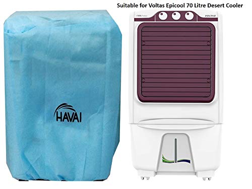 HAVAI Anti Bacterial Cover for Voltas EPICOOL 70 Litre Desert Cooler Water Resistant.Cover Size(LXBXH) cm: 60 X 45 X 113.5