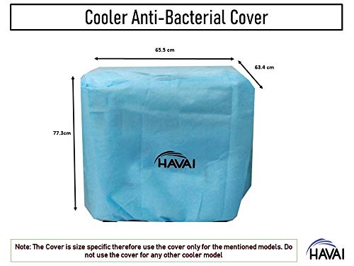 HAVAI Anti Bacterial Cover for Symphony Jumbo 51 Litre Window Cooler Water Resistant.Cover Size(LXBXH) cm:65.5 X 63.4 X 77.3