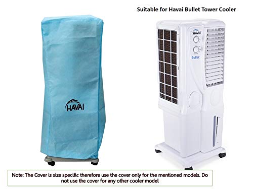 HAVAI Anti Bacterial Cover for Havai Bullet 20 Litre Tower Cooler Water Resistant.Cover Size(LXBXH) cm: 38 X 37 X 95.5