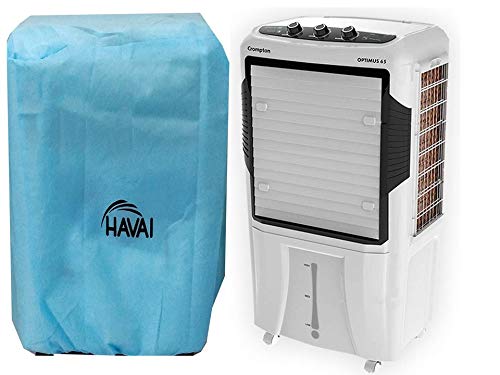 HAVAI Anti Bacterial Cover for Crompton Optimus 65 Litre Desert Cooler Water Resistant.Cover Size(LXBXH) cm: 71.5 X 48 X 117