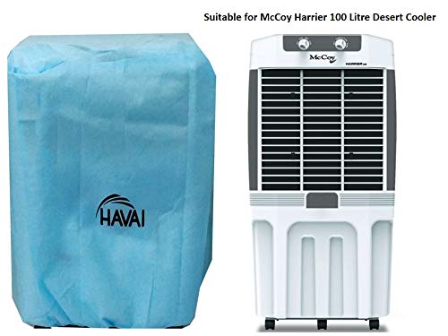 HAVAI Anti Bacterial Cover for McCoy Harrier 100 Litre Desert Cooler Water Resistant.Cover Size(LXBXH) cm: 64 X 51 X 125