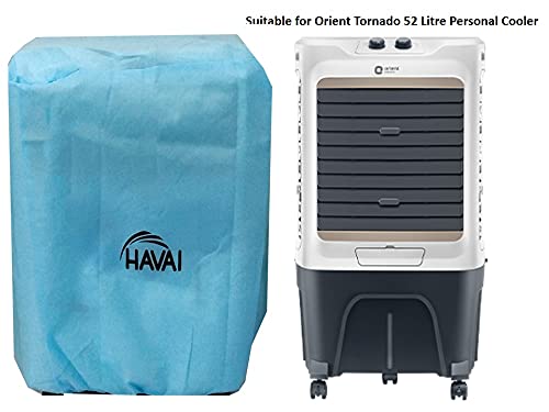 HAVAI Anti Bacterial Cover for Orient Tornado 52 Litre Desert Cooler Water Resistant.Cover Size(LXBXH) cm: 62 X 40 X 112