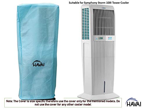 HAVAI Anti Bacterial Cover for Symphony Storm 100i Diet 100 Litre Tower Cooler Water Resistant.Cover Size(LXBXH) cm: 61 X 48.5 X 168.5