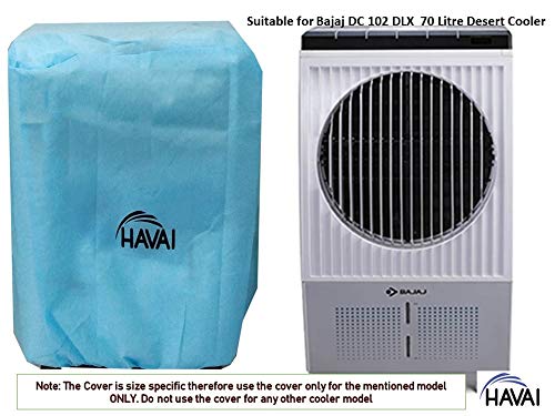 HAVAI Anti Bacterial Cover for Bajaj DC 102 DLX 70 Litre Desert Cooler Water Resistant.Cover Size(LXBXH) cm: 64 X 50 X 108.5