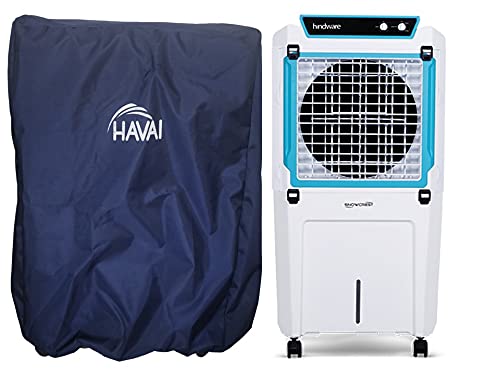 HAVAI Premium Cover for Hindware i-FOLD 90 Litre Desert Cooler 100% Waterproof Cover Size(LXBXH) cm: 56 X 43 X 111