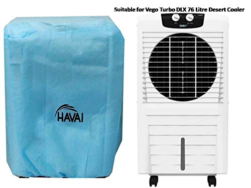 HAVAI Anti Bacterial Cover for VEGO Turbo DLX 76 Litre Desert Cooler Water Resistant.Cover Size(LXBXH) cm: 47 X 54 X 100