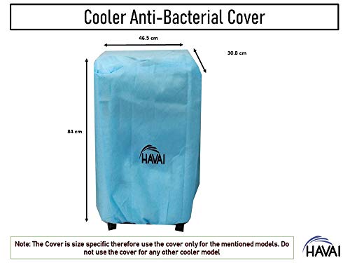 HAVAI Anti Bacterial Cover for McCoy Major 34 Litre/Windy 34 Litre Personal Cooler Water Resistant.Cover Size(LXBXH) cm:46.5 X 30.8 X 84