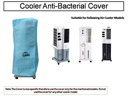 HAVAI Anti Bacterial Cover for Crompton Mystique 20 Litre Tower Cooler Water Resistant.Cover Size(LXBXH) cm: 38 X 37 X 95.5