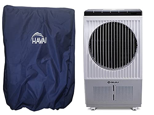 HAVAI Premium Cover for Bajaj DC 102 DLX 70 Litre Desert Cooler 100% Waterproof Cover Size(LXBXH) cm: 64 X 50 X 108