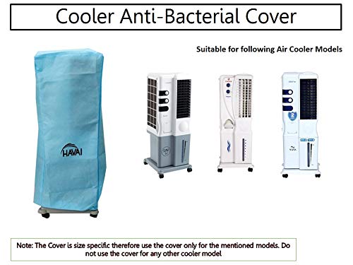 HAVAI Anti Bacterial Cover for Aisen Yuva 20 Litre Tower Cooler Water Resistant.Cover Size(LXBXH) cm: 38 X 37 X 95.5