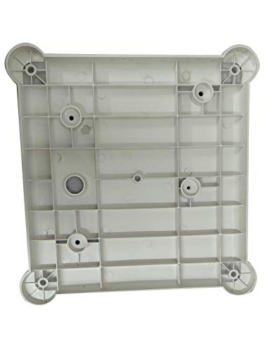 HAVAI Cooler Base/Stand/Trolley ABS White Suitable for Usha Tornado/Tornado ZX, Crompton Mystique/Mystique DLX and Singer Liberty Mini/Senior Tower Cooler