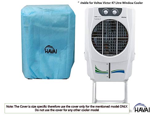 HAVAI Anti Bacterial Cover for Voltas Victor 47 Litre Window Cooler Water Resistant.Cover Size(LXBXH) cm:56 X 55 X 79