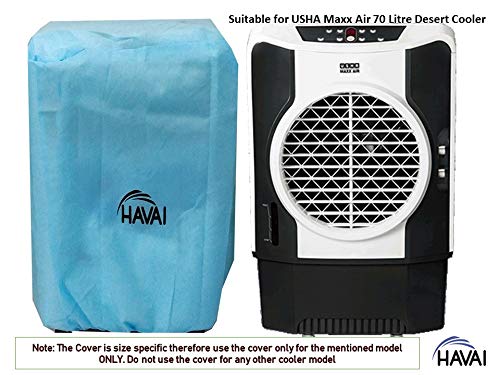 HAVAI Anti Bacterial Cover for USHA Maxx Air 70 Litre Desert Cooler Water Resistant.Cover Size(LXBXH) cm:68.5 X 46 X 112