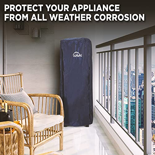 HAVAI Premium Cover for McCoy Commando 100 Litre Desert Cooler 100% Waterproof Cover Size(LXBXH) cm: 64 X 51 X 125