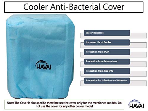 HAVAI Anti Bacterial Cover for Crompton Optimus 100 Litre Desert Cooler Water Resistant.Cover Size(LXBXH) cm: 71.5 X 48 X 123.5