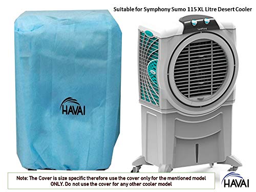 HAVAI Anti Bacterial Cover for Symphony Sumo 115 XL Desert Cooler Water Resistant.Cover Size(LXBXH) cm: 70.7 X 48 X 128.8