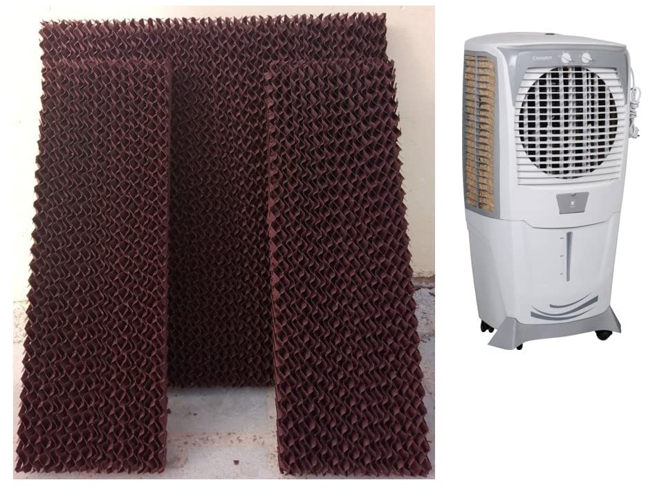 HAVAI Honeycomb Pad Set of for Crompton Ozone 75 Litre Desert Cooler