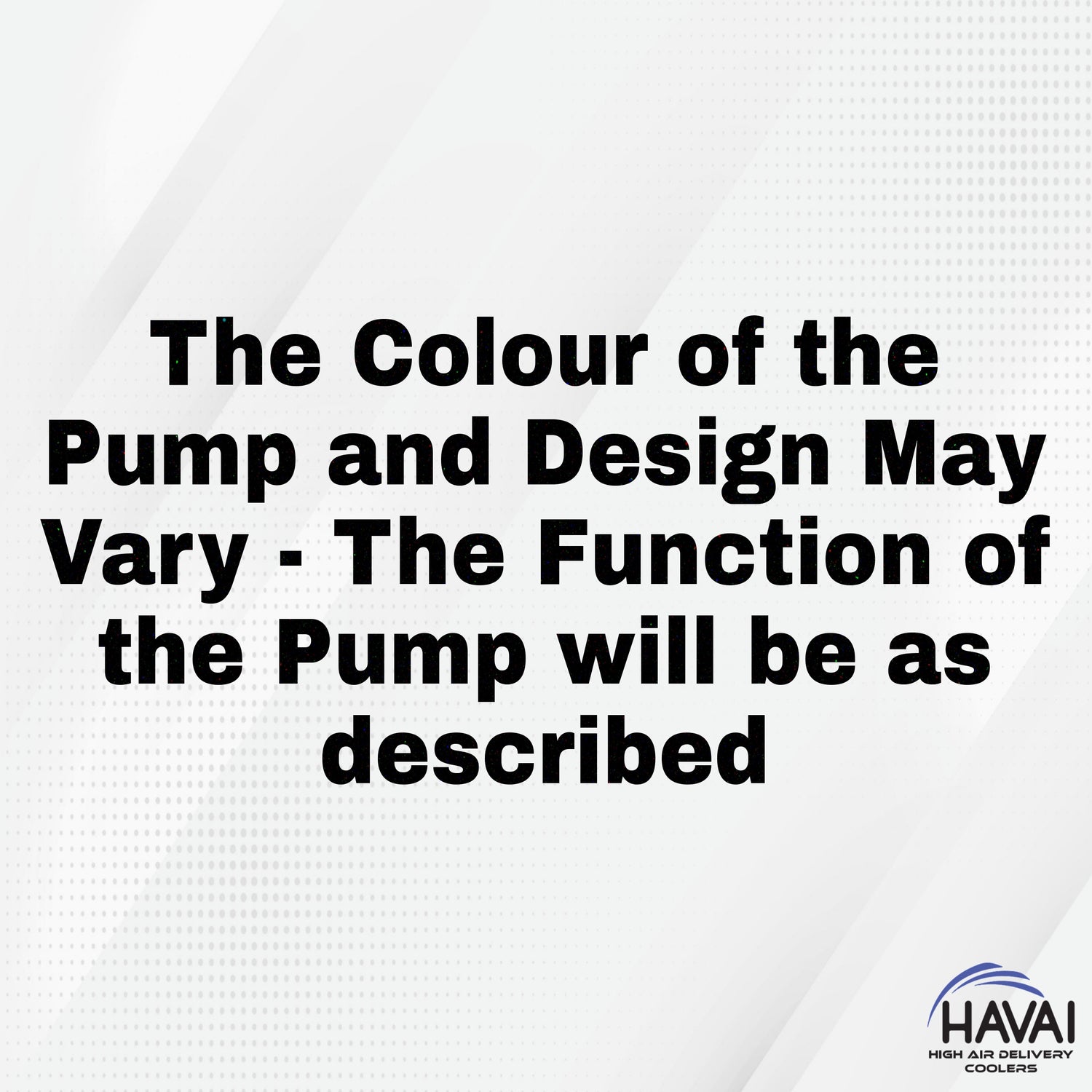 HAVAI Submersible Cooler Pump - Suitable for Air Coolers - 50 to 100 litres Tank Capacity with 2 Nozzles (L Type & Straight Type)