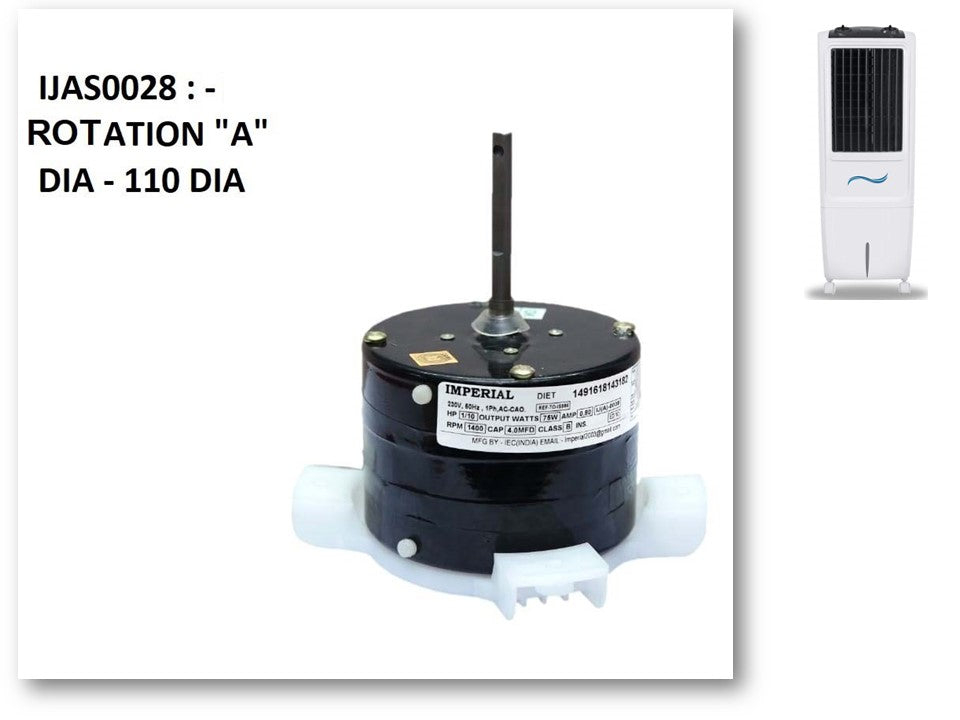 Main/Electric Motor - For Maharaja Blizzard 50 Litre Tower Cooler