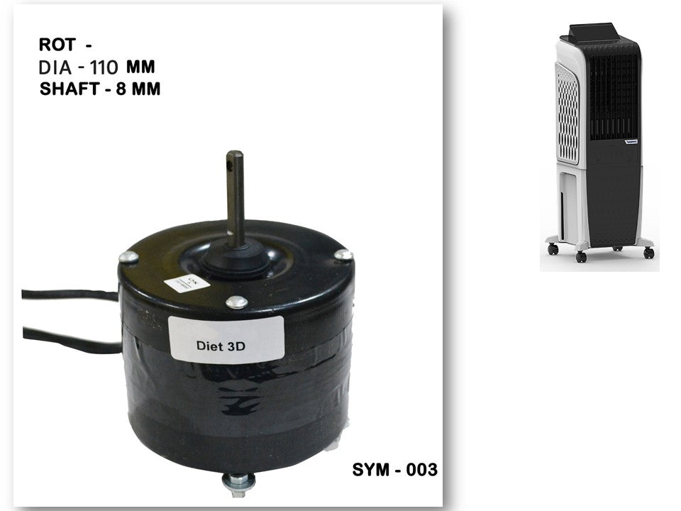 Main/Electric Motor - For Symphony Diet 3D 30 Litre Tower Cooler