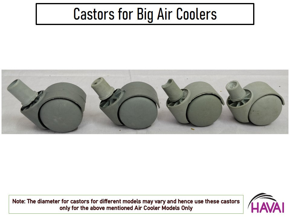 HAVAI Castors – Grey Big