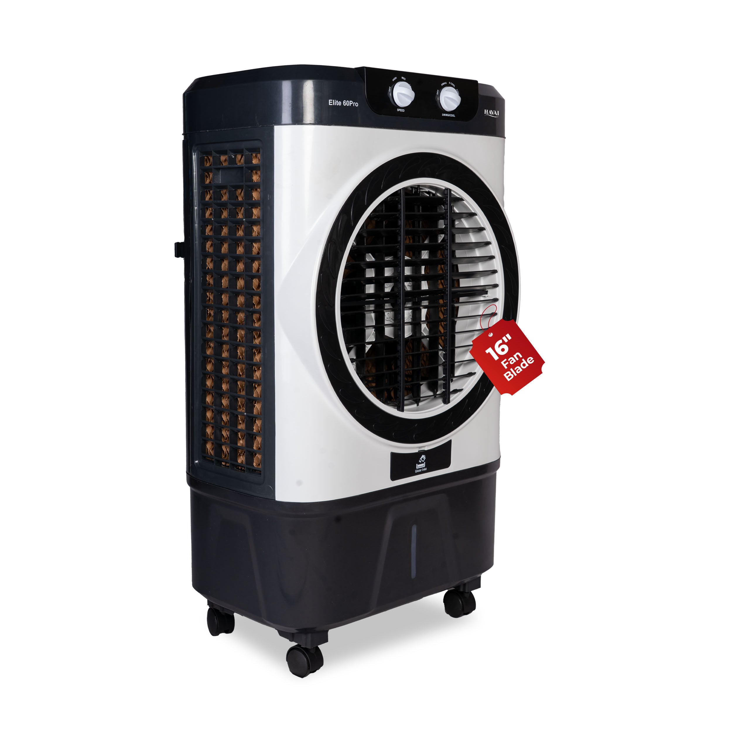Havai Elite Pro 60 Desert Air Cooler, 60 L, 16-Inch Fan, 20 Ft Air Throw