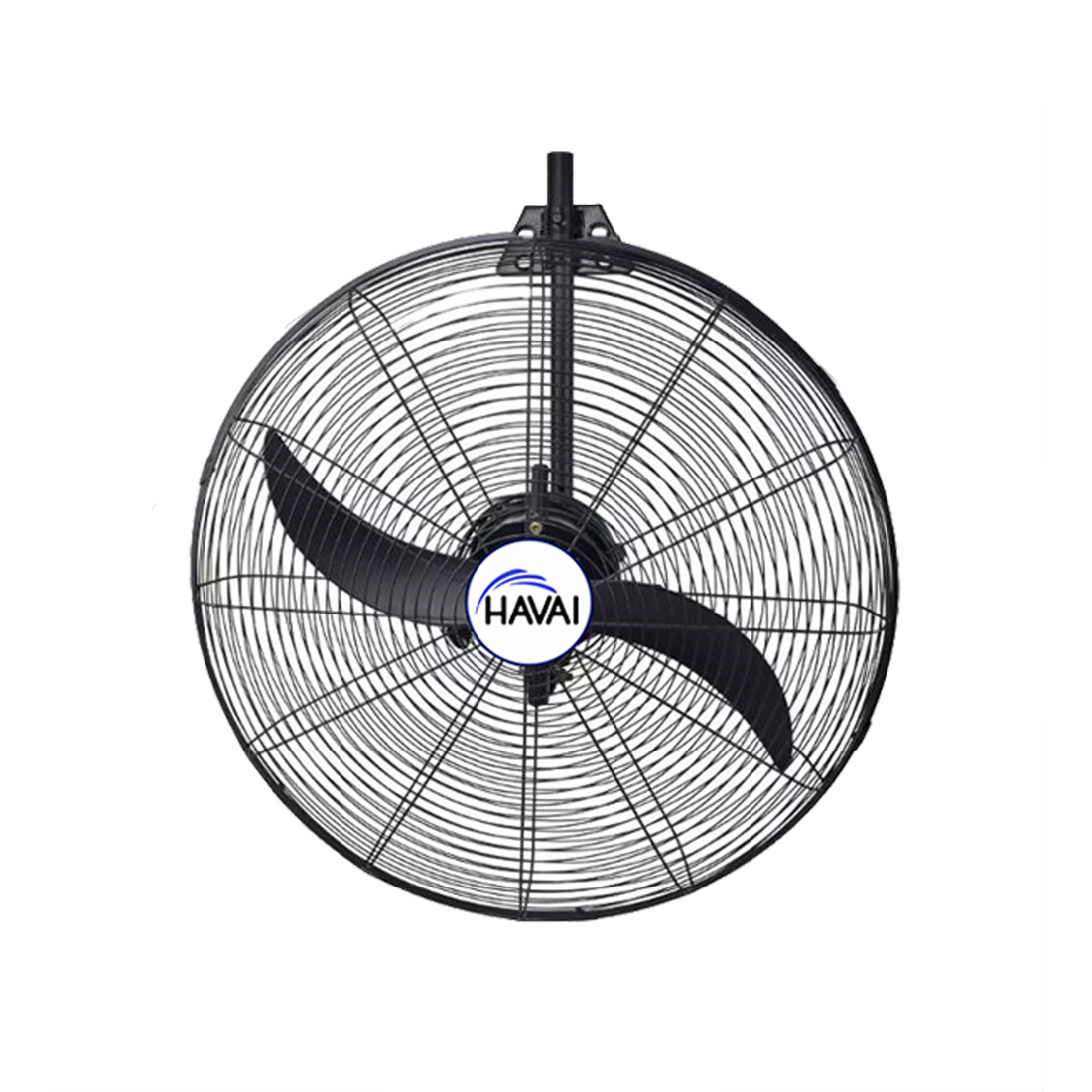 HAVAI BLDC Wall Mount Fan 26 inch, 50% Savings on Electricity, High Velocity, Heavy Duty Metal for Industrial, Commercial and Residential Use, Assembly Included