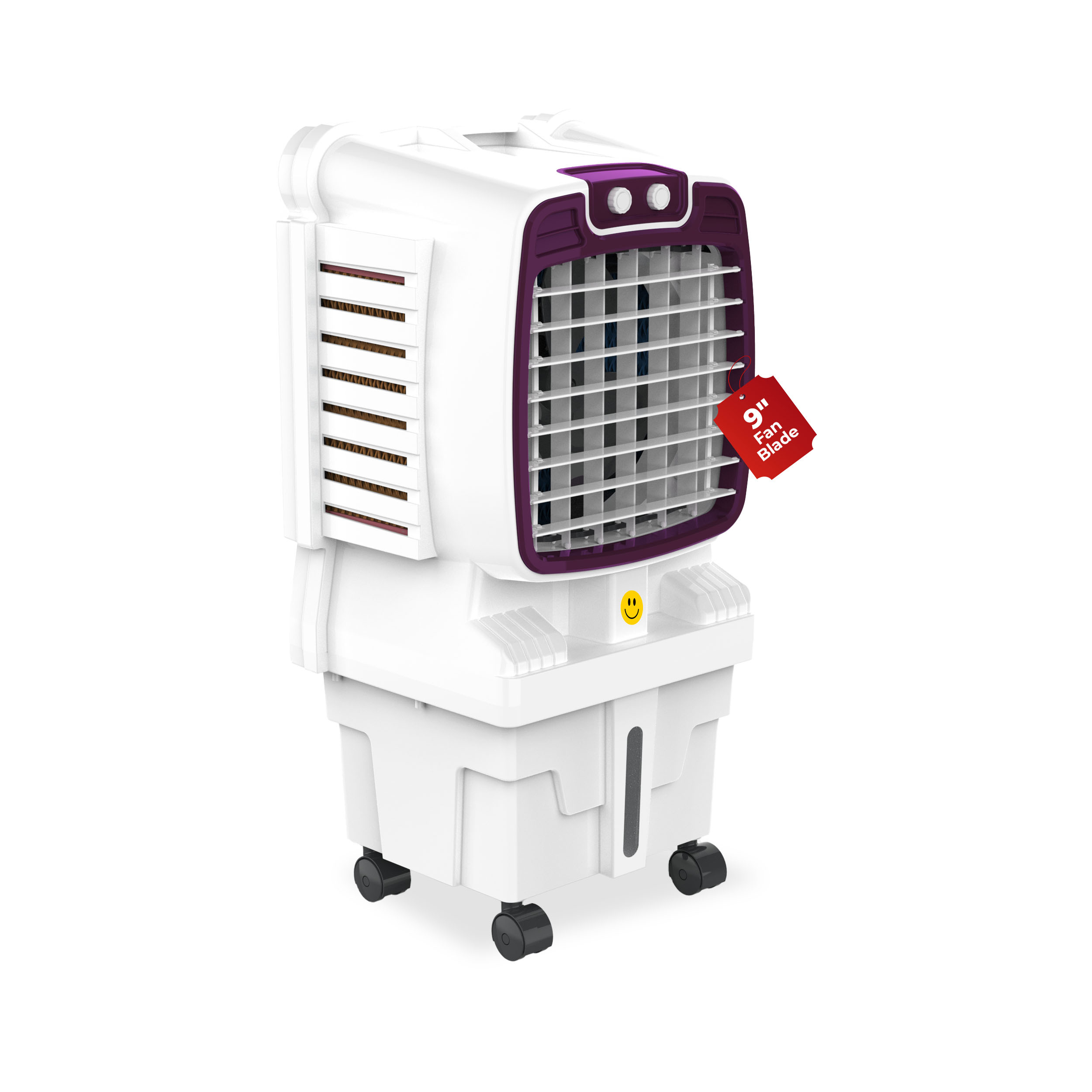 HAVAI Arizona 9 Mini Personal Air Cooler | India’s First 9-Inch Blade Cooler | 2600 RPM | 5 Ft Air Throw | 3-Side Honeycomb | 12L Tank | Motorised Louvers | 120W | Ideal for 50 Sq Ft