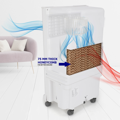 HAVAI Slim Personal Cooler with Blower - 20L, White