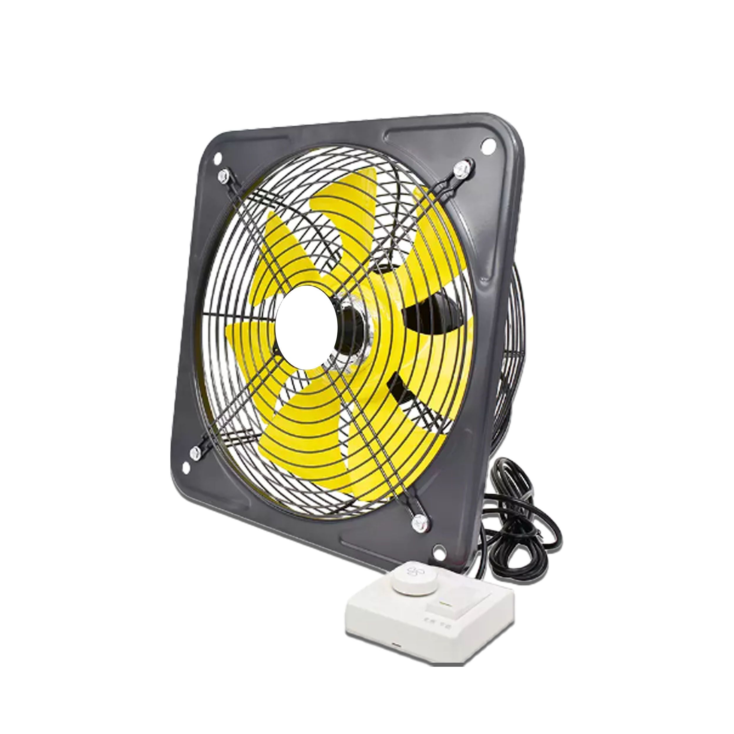 BLDC Exhaust Fan | Power : 10W - 120W | Speed: 450-2800 RPM | Air Volume: 200-3600 m³/h | 1-Year Warranty | Stepless Speed Control | Metal Frame Included | Soundless (12-Inch Blade)