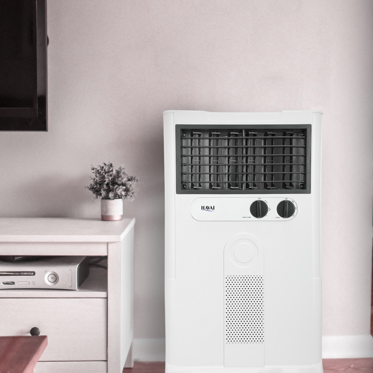HAVAI Slim Personal Cooler with Blower - 20L, White