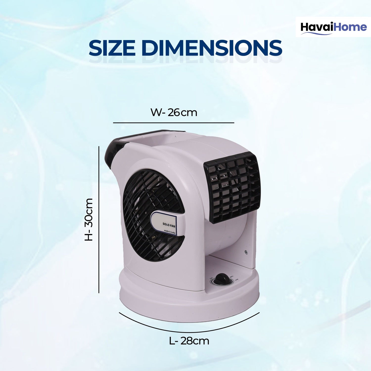 HAVAI Solo Blower Fan - White