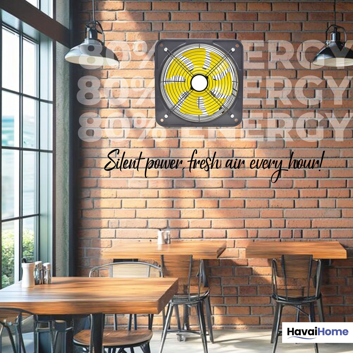 BLDC Exhaust Fan | Power : 10W - 120W | Speed: 450-2800 RPM | Air Volume: 200-3600 m³/h | 1-Year Warranty | Stepless Speed Control | Metal Frame Included | Soundless (12-Inch Blade)