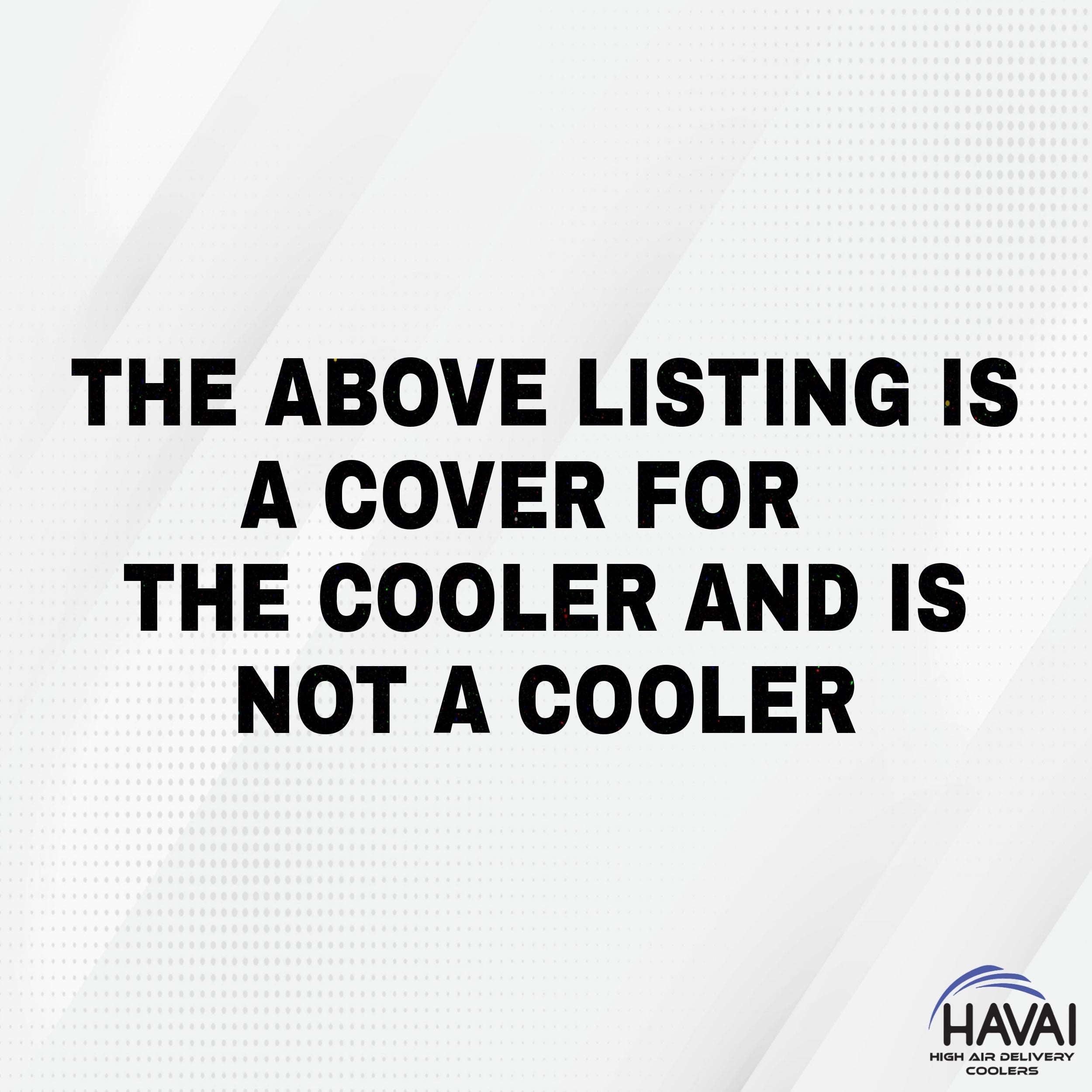 HAVAI Anti Bacterial Cover for Kenstar A5X 50 Litre Desert Cooler Water Resistant.Cover Size(LXBXH) cm: 69.5 X 54.3 X 106