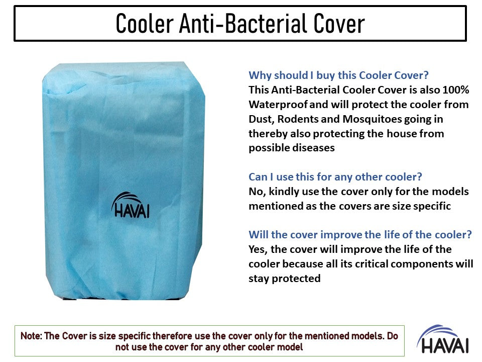 HAVAI Anti Bacterial Cover for Kenstar Snowcool 60 Litre Desert Cooler Water Resistant.Cover Size(LXBXH) cm: 64 X 46 X 115