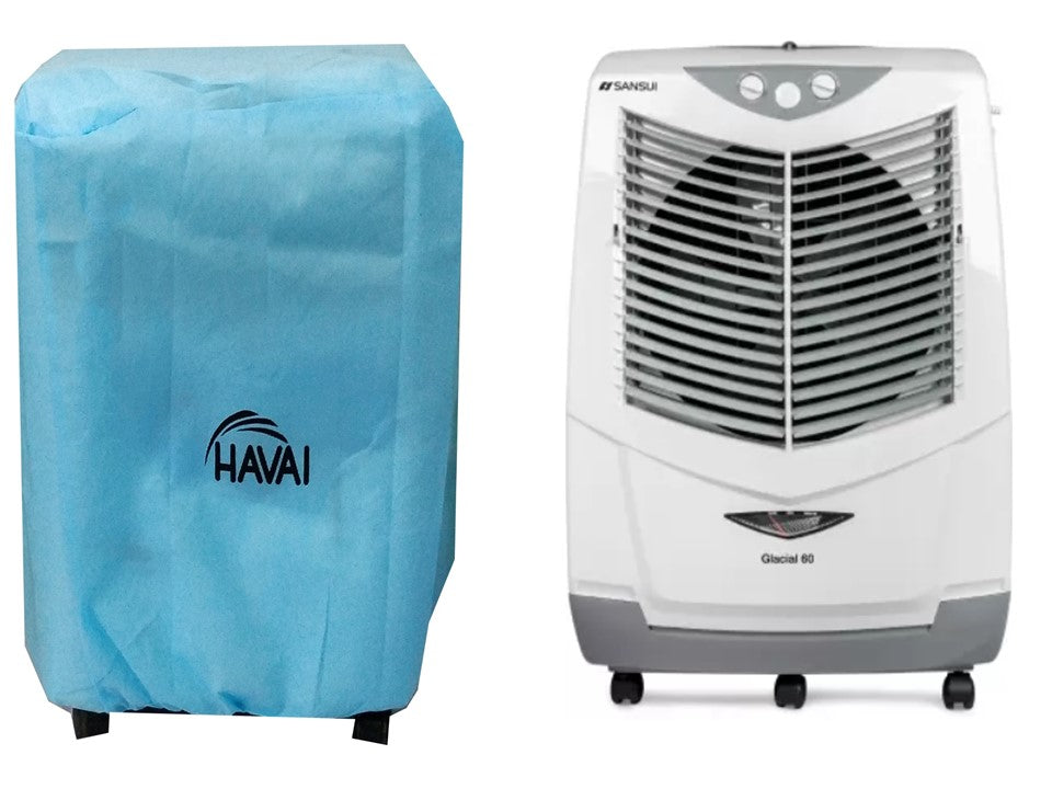 HAVAI Anti Bacterial Cover for SANSUI Glacial 60Litre Desert Cooler Water Resistant.Cover Size(LXBXH) cm: 64 x 59 x 103