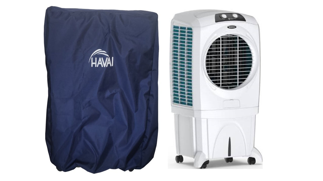 HAVAI Premium Cooler Cover for Symphony Windblast 95 Litre Desert Cooler Water Resistant.Cover Size(LXBXH) cm: 62x 51 x 112