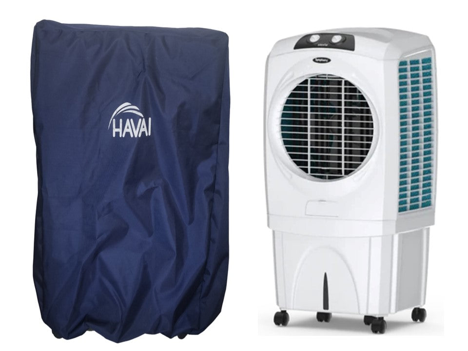 HAVAI Premium Cooler Cover for Symphony Siesta 95 Litre Desert Cooler Water Resistant.Cover Size(LXBXH) cm: 62 X 51 X 112