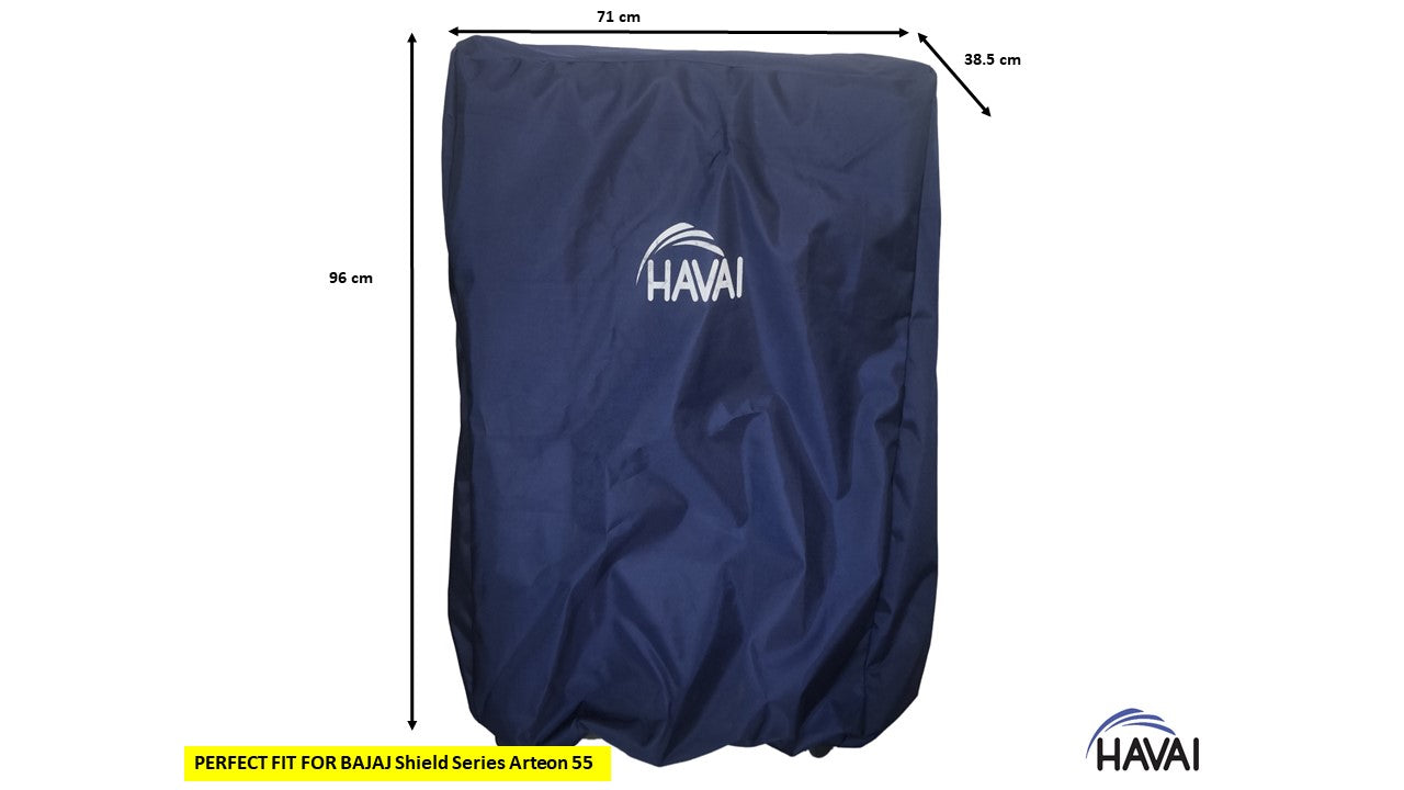 HAVAI Premium Cover for  BAJAJ  Shield Series Arteon 55 Litre Desert  Cooler 100% Waterproof Cover Size(LXBXH) cm: ‎71 x 38.5 x 96