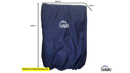 HAVAI Premium Cooler Cover for USHA Maxx 50 Litre Desert Cooler Water Resistant.Cover Size(LXBXH) cm:68.5  x 46  x 108