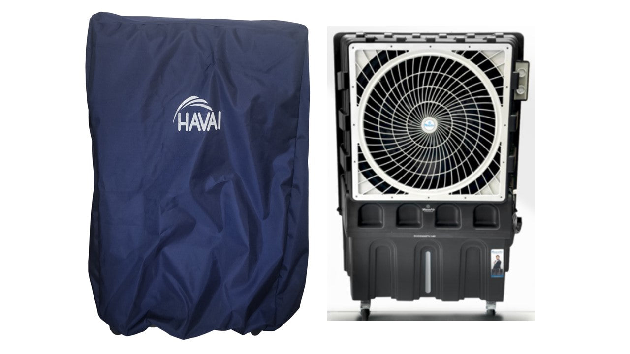 HAVAI Premium Cover for MOONAIR Dhoomketu 180 L Desert Cooler 100% Waterproof Cover Size(LXBXH) cm: 83.8 x 60.9 x134.6