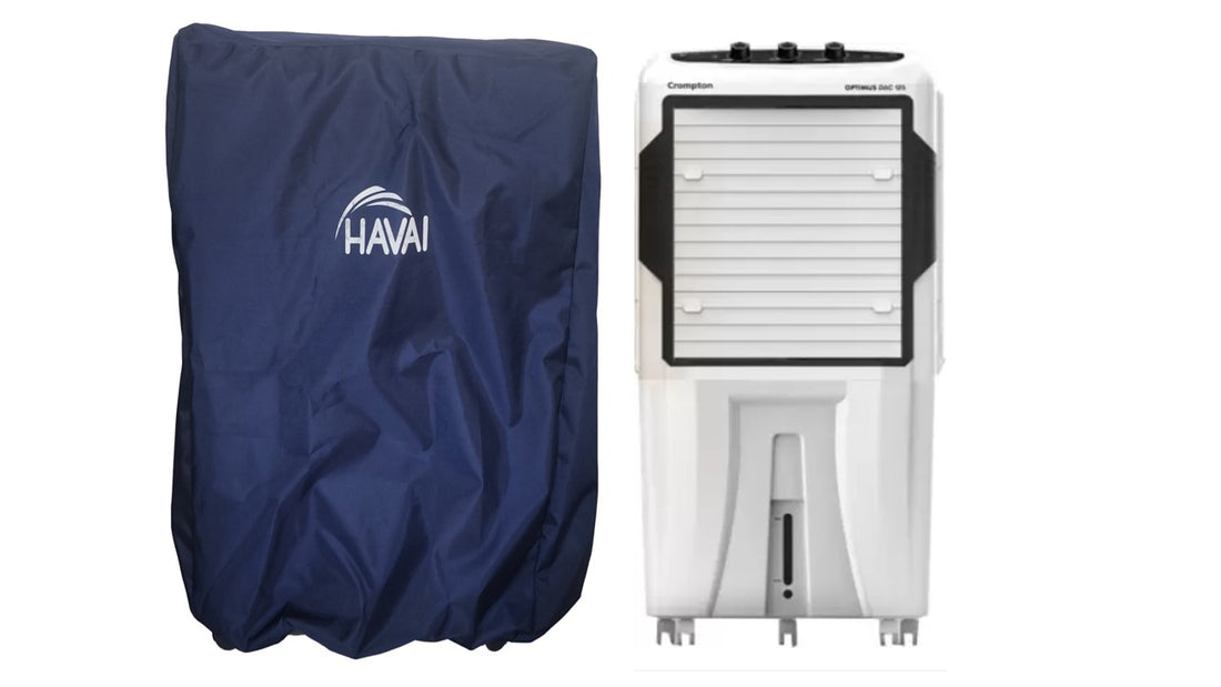 HAVAI Premium Cooler Cover for Crompton  OPTIMUS Dac 125 Litre Desert Cooler Water Resistant.Cover Size(LXBXH) cm: ‎70.5 x 47 x 123.5