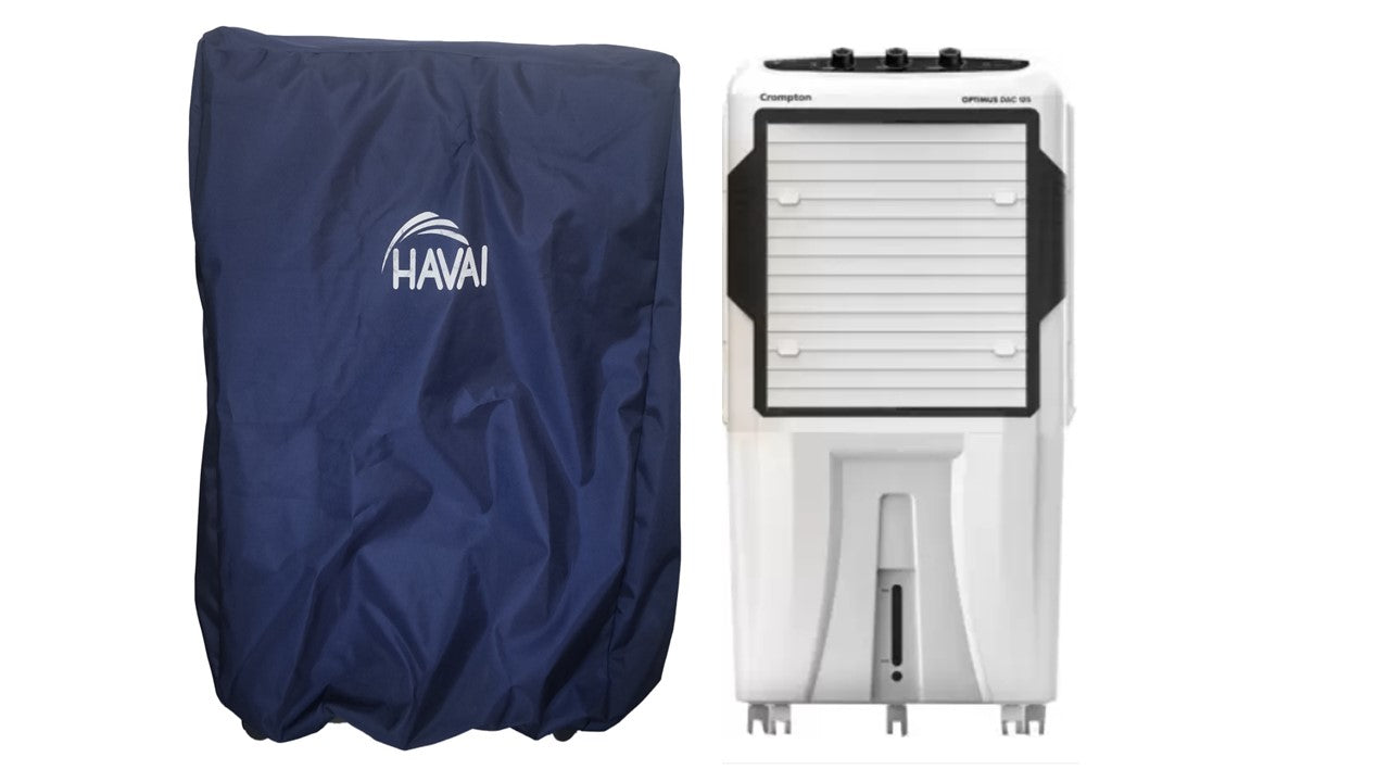 HAVAI Premium Cooler Cover for Crompton  OPTIMUS Dac 125 Litre Desert Cooler Water Resistant.Cover Size(LXBXH) cm: ‎70.5 x 47 x 123.5